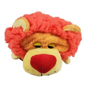 Mushabelly Lion Pillow Snoring Sound Plush Stuffed Animal Toy Yellow Orange 19"